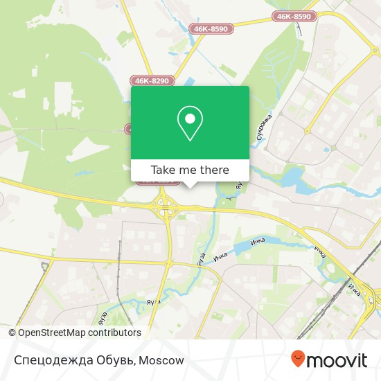 Спецодежда Обувь, Мытищи 141006 map