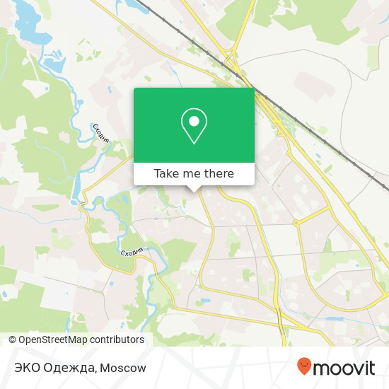 ЭКО Одежда, Москва 125466 map