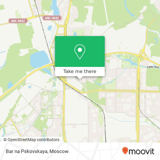 Bar na Pskovskaya, Москва 127253 map