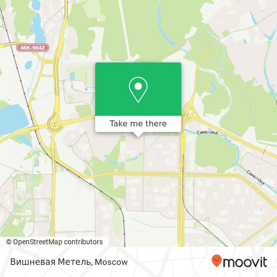 Вишневая Метель, Москва 127572 map
