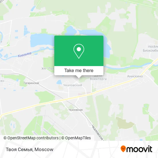 Твоя Семья map