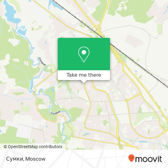 Сумки, Москва 125466 map