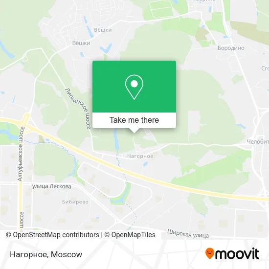 Нагорное map