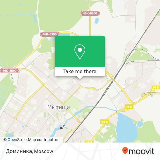 Доминика, Рождественская улица Мытищи 141021 map