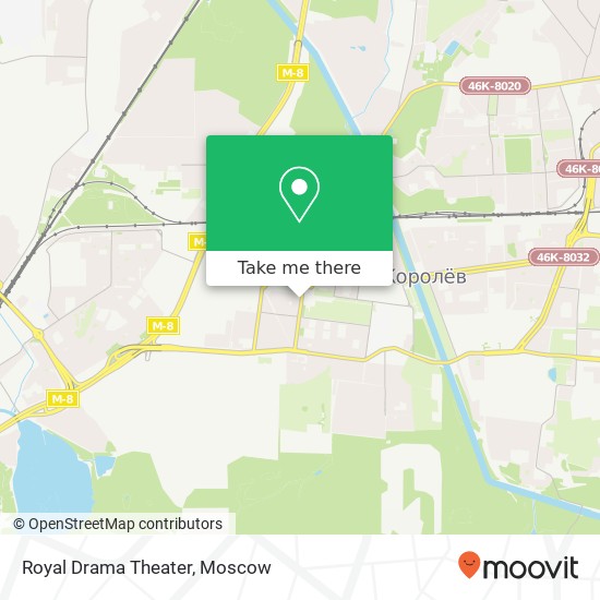 Royal Drama Theater map