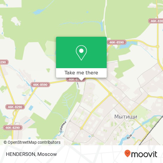 HENDERSON, Мытищи 141021 map