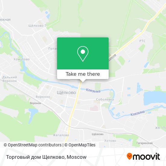 Торговый дом Щелково map