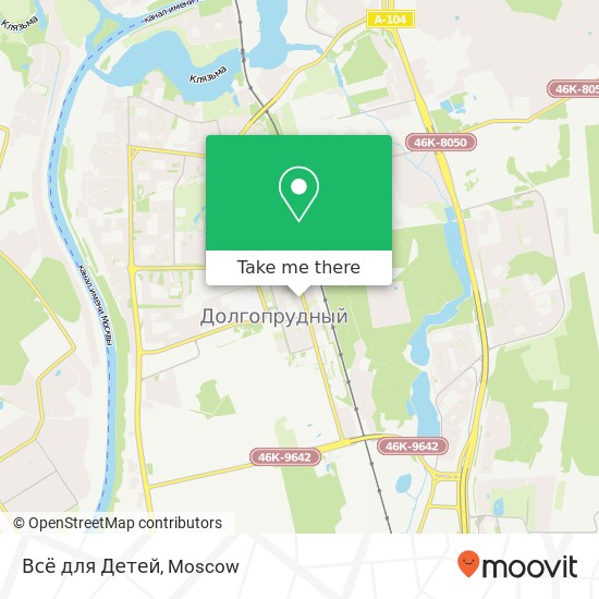 Всё для Детей, Россия map