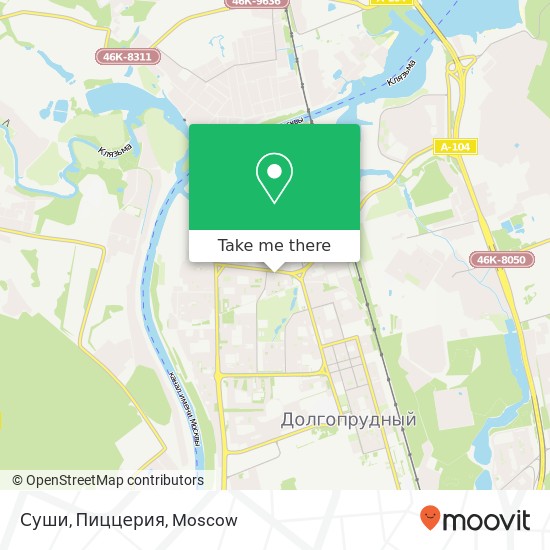 Суши, Пиццерия, Россия map