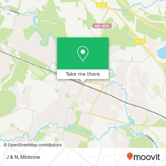 J & N, Россия map