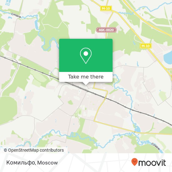 Комильфо, Россия map