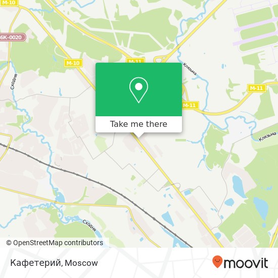 Кафетерий, Москва 141431 map