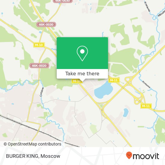 BURGER KING, Химки 141446 map