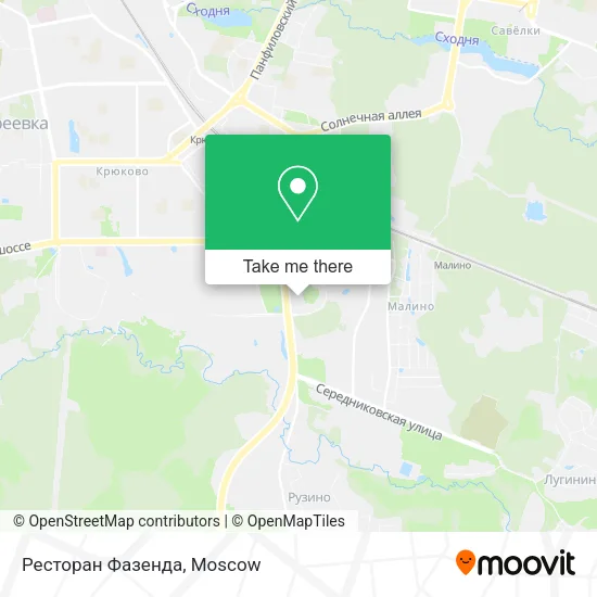 Ресторан Фазенда map