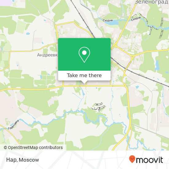 Нар, Москва 124365 map