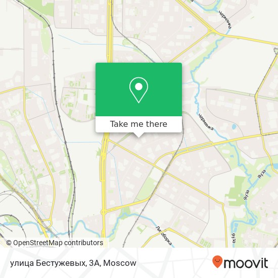 улица Бестужевых, 3А map