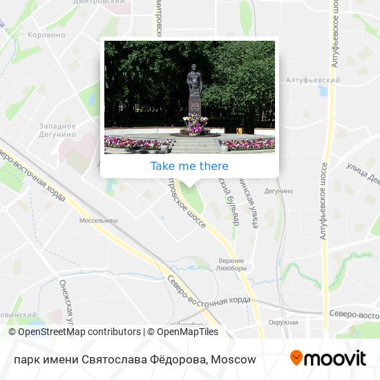 парк имени Святослава Фёдорова map
