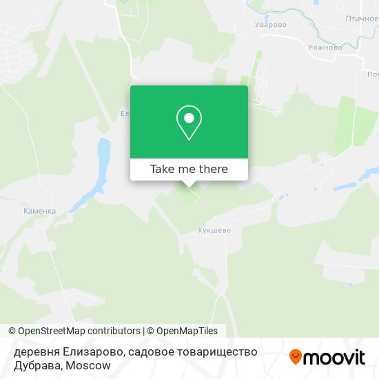деревня Елизарово, садовое товарищество Дубрава map