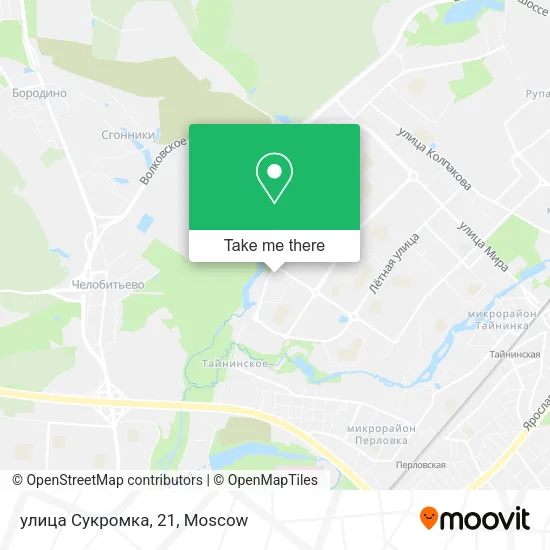 улица Сукромка, 21 map