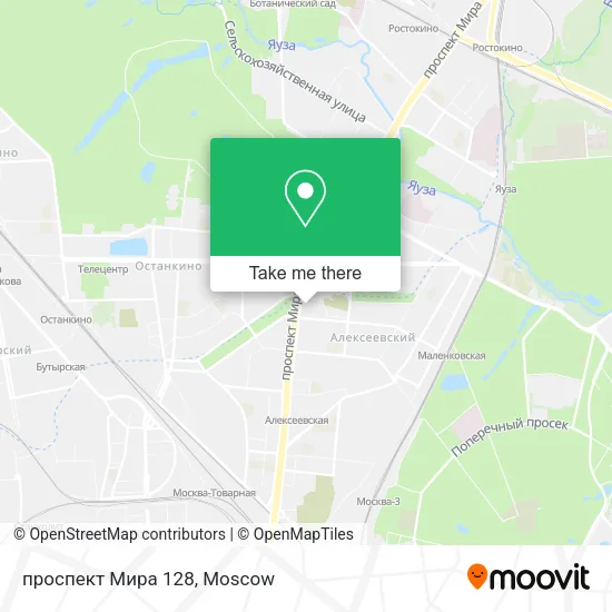 проспект Мира 128 map