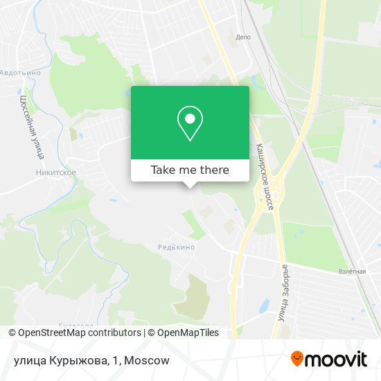 улица Курыжова, 1 map