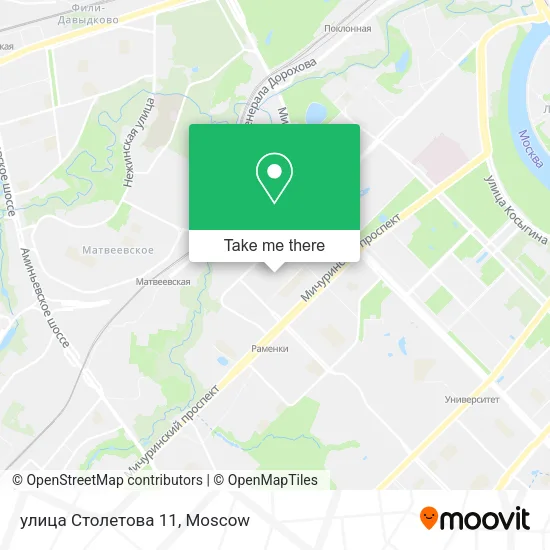 улица Столетова 11 map