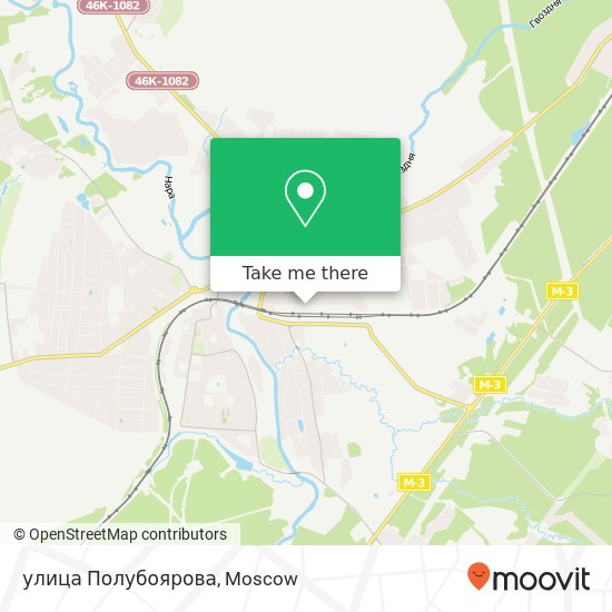 улица Полубоярова map