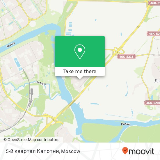 5-й квартал Капотни map