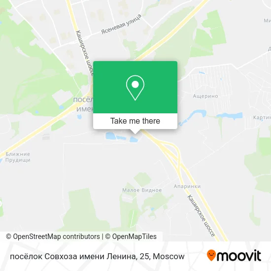 посёлок Совхоза имени Ленина, 25 map