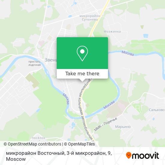 микрорайон Восточный, 3-й микрорайон, 9 map