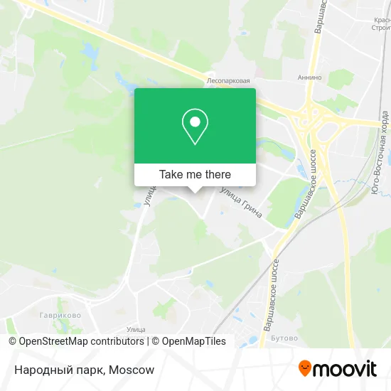 Народный парк map