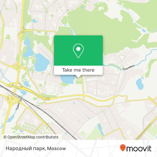 Народный парк map