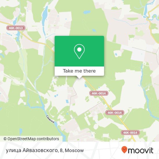 улица Айвазовского, 8 map