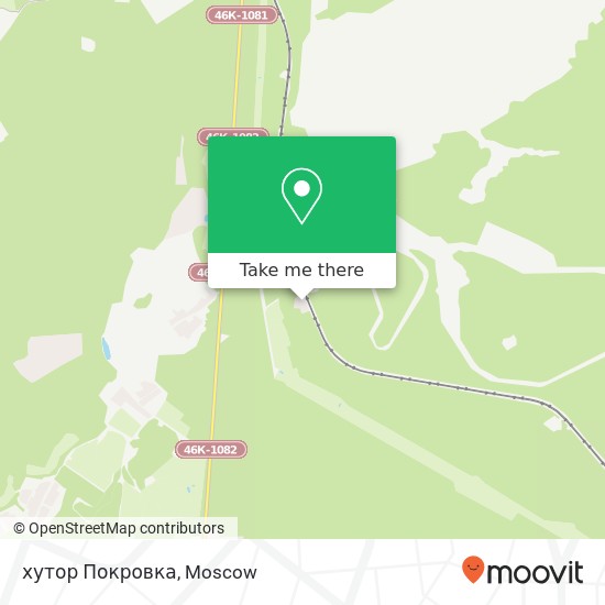 хутор Покровка map