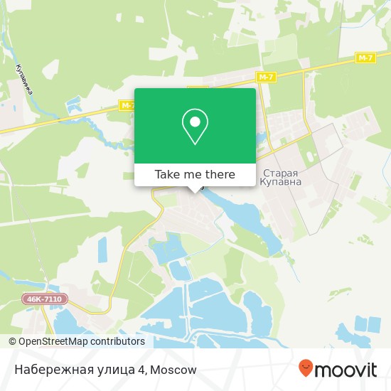 Набережная улица 4 map