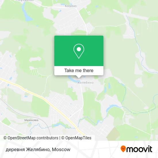 деревня Желябино map