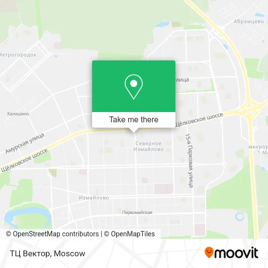 ТЦ Вектор map