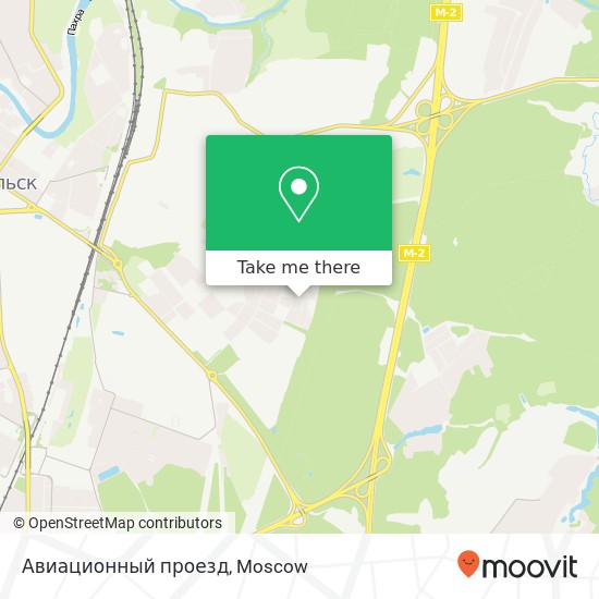 Авиационный проезд map