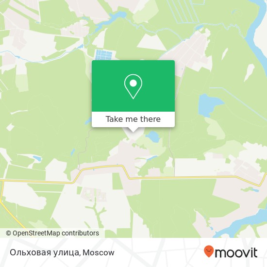 Ольховая улица map