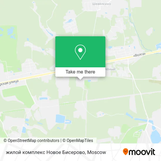 жилой комплекс Новое Бисерово map