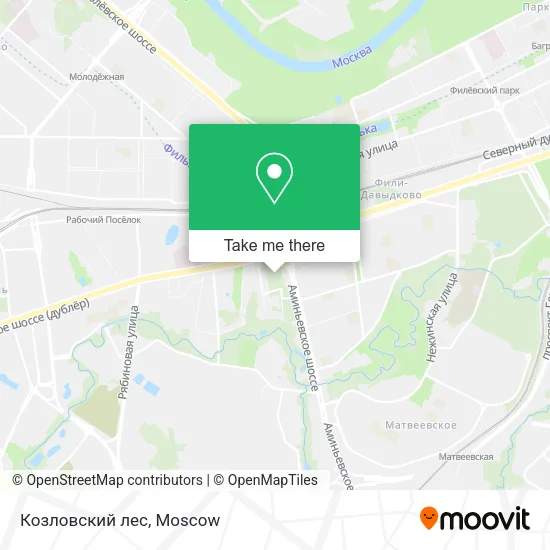 Козловский лес map