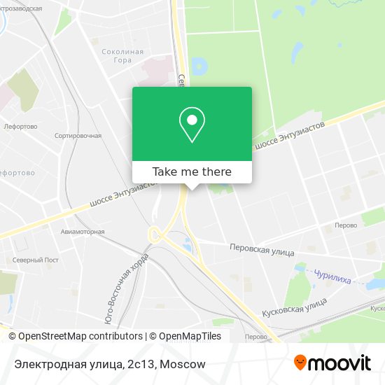 Электродная улица, 2с13 map