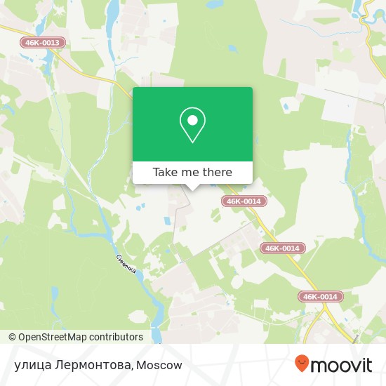 улица Лермонтова map