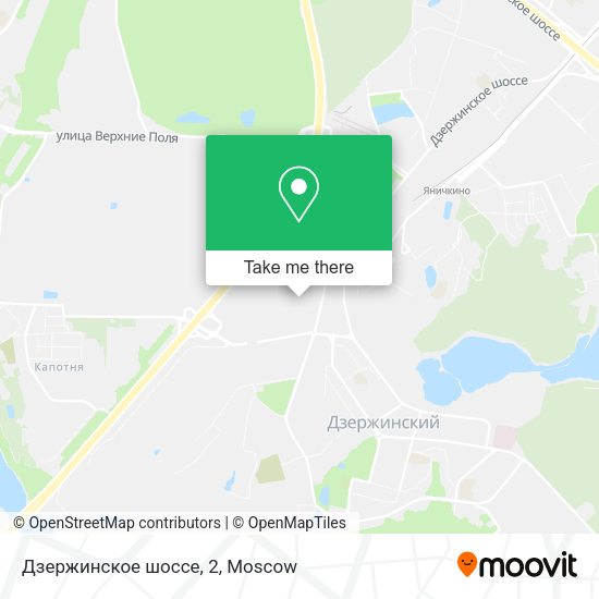 Дзержинское шоссе, 2 map