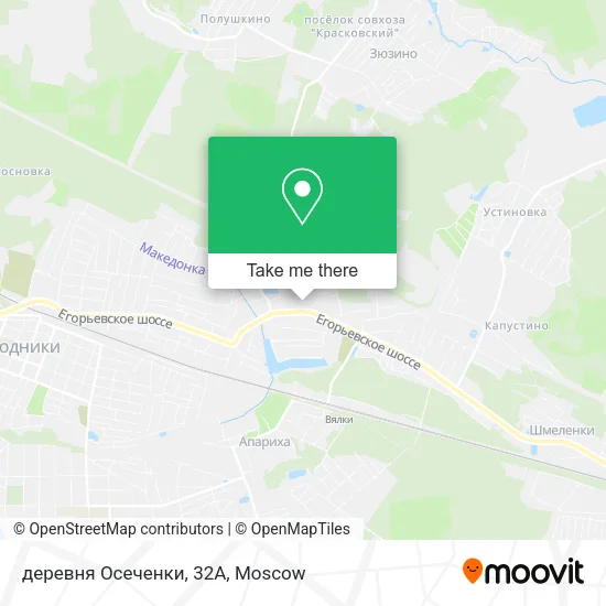 деревня Осеченки, 32А map