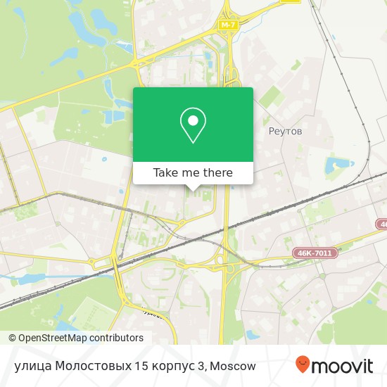 улица Молостовых 15 корпус 3 map