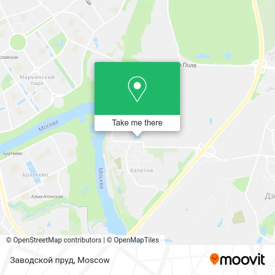 Заводской пруд map