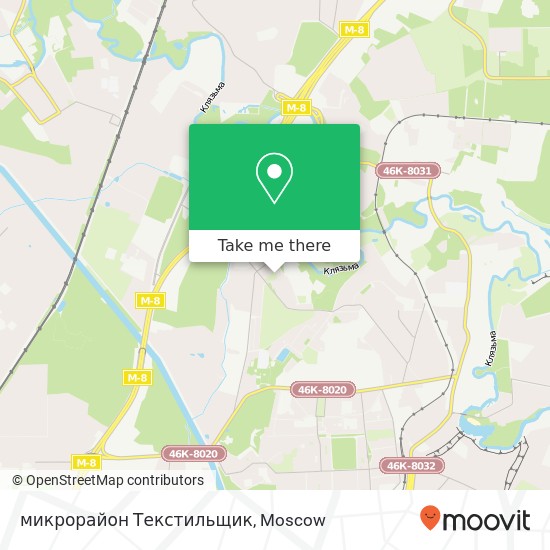 микрорайон Текстильщик map