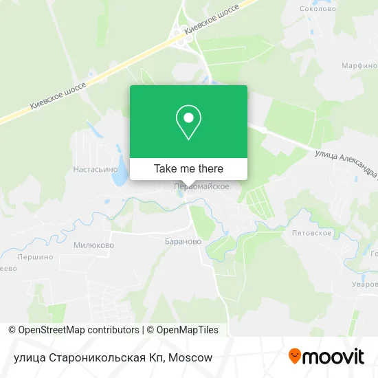 улица Староникольская Кп map