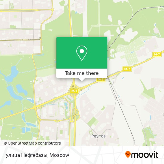 улица Нефтебазы map